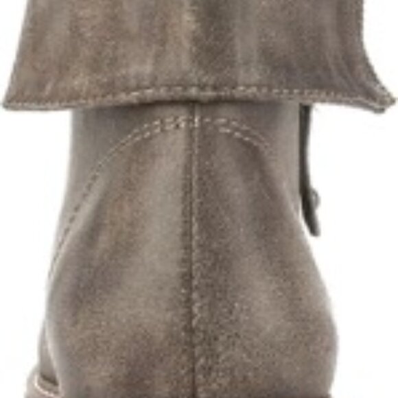 CLIFFS BY WHITE MOUNTAIN Mandy Women's Casual Lace-up Ankle Boot Stone 6M - Picture 5 of 6